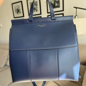 Tory Burch Navy Backpack
